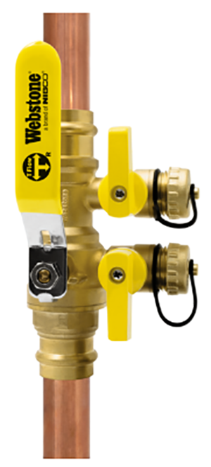 double port purge valve