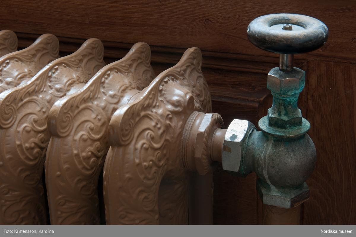 freestanding cast iron radiator photograph