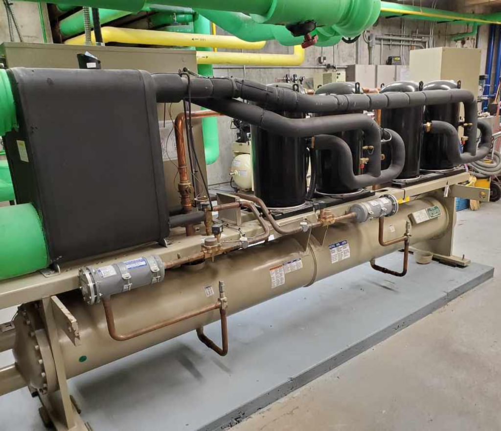 Water-cooled chiller photograph